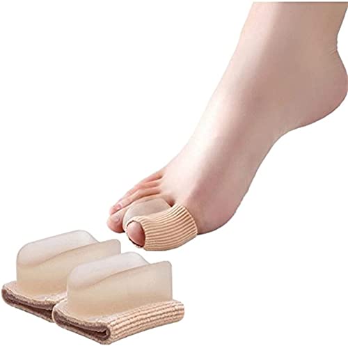 Care Hallux Valgus - Almohadillas ortopédicas de gel para el pulgar reutilizables para proteger y amortiguar los callos, ampollas, verrugas plantares, úlceras por presión, callos en los pies (1 par x