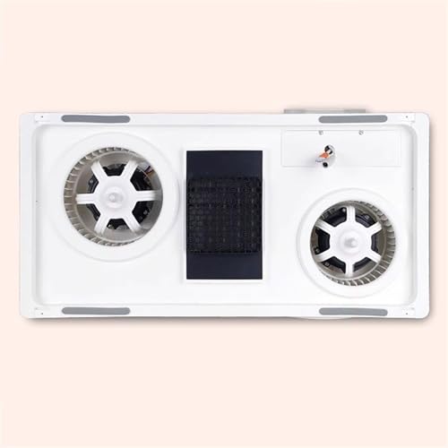 Ventilador de extracción integrado para baño con calefacción y luz miniatura 3