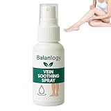 Balanlogy Vein Soothing Spray, Professional Varicose Veins Treatment for Legs Spray, Timilk Vein Guard Herbal Spray-30g, Natural Ingredients Leg Treatment for All Skin Types (1 Bottle)