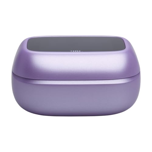 Image of JBL New Live Beam 4 TWS with Smart Charging Case, Hi-Res Audio, True Adaptive Noise Cancelling 2.0, 6-Mic Perfect Calls 2.0, Personi-Fi 3.0, BT 6.0, LE Audio,Auracast, Up to 48H Playtime, IP55, Purple