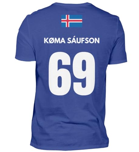 Maillot de foot Island Malle KOMA SAUFSON pour enterrement de vie de jeune fille à Majorque