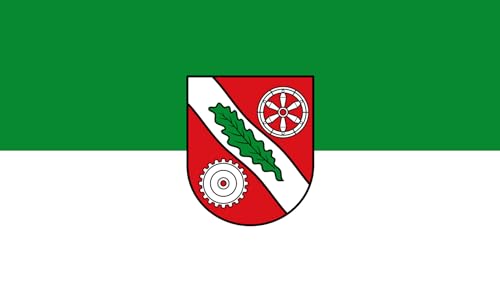 Drapeau paysage Waldaschaff grand format de 1.35m² pour mât extérieur