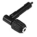 Right Angle Drill Adapter, Heavy Duty 90 Degree Electric Drill Chuck Attachment, Durable Metal Plastic Construction, for Home and Industrial Repair and Woodworking Projects (Plastic)