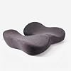 Breathable Memory Foam Cushion, U-Cutout Seat Pad for Office & Car - 2