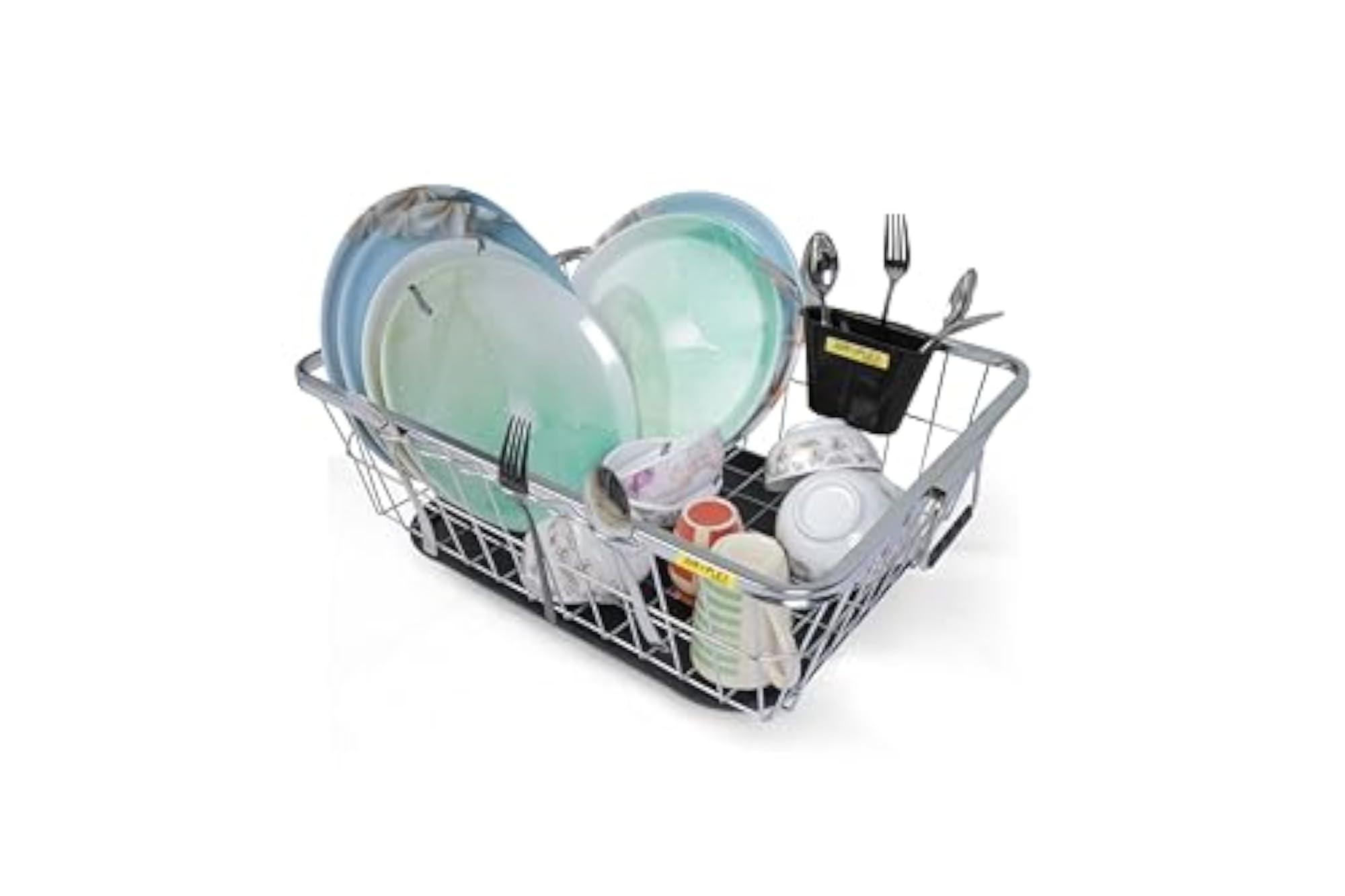 Stainless Steel Dish Drainer Basket for Kitchen Utensils