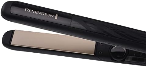Remington Ceramic Straight 230 Hair Straighteners, 15 Seconds Heat Up Time with Variable Temperature Setting - S3500, Black