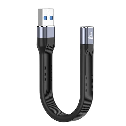 Cable USB C a USB C - Cable de extensión USB Duradero Masculino a Cable Femenino USB, Adaptador de Transferencia de Datos de 10 Gbps para la Tableta de teléfono