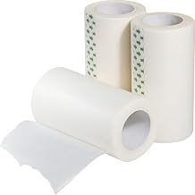 Vakly Paper Medical Tape 3 in x 10 yd 3 Rolls Microporous Breathable Adhesive First Aid Tape, Latex-Free Hypoallergenic Bandage & Wound Dressing Tape