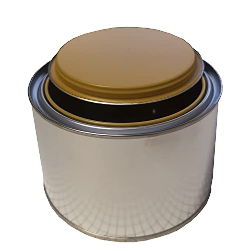 LudwigLacke Lackdosen 5 Leere 0,5 Liter Lackdosen mit Deckel Autolack Basteln Farbe