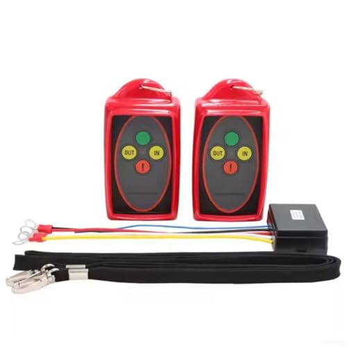 Mando inalámbrico cabrestante para rescate de camión y SUV con kit de control 12V 24V