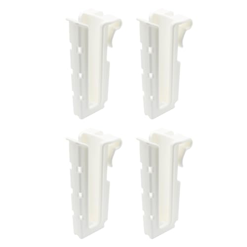 Pro Bamboo Kitchen 4PCS Bowl Rack Drainer Plastic Cup Drying Hook Sink Knife Fork Chopsticks Storage Rack No Punch Cutlery Storage Rack Dry Bottle Rack Holder Dishwashing Rack Cup Holder White