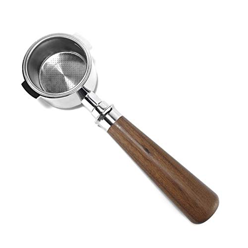 Portable Manual Coffee Grinder 51mm Coffee Bottomless Portafilter Fit For ECO310/ECP3420 Filter Basket Stainless Steel Replacement Espresso Machine Accessory Drip Coffee Filter (Color : 3)