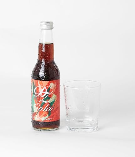 Bevanda gassata DZ Cola con estratti vegetali 12 bottiglie bicchieri