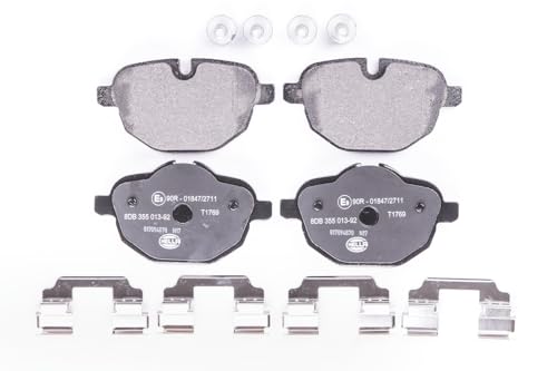 Plaquettes de frein HELLA T1769 pour réparer le freinage usé BMW