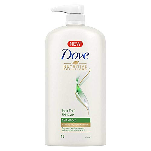 Image of Dove Intense Repair Shampoo, 1L & Dove Hair Fall Rescue Shampoo, 1L