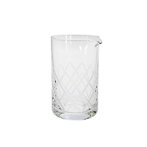 Rona Diamond Cut Mixing Bar Beaker, 20.25 oz