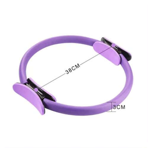 Anel de Pilates Yoga – Arco Tonificador Flexível Fitness para Treino, Alongamento e Fortalecimento M