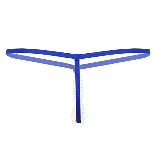 Men's Pearls Massage G-String Thong Crossdress Panties Y-Back Jockstrap Underwear2