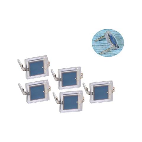 Comimark 5Pcs BPW34 Silicon PIN Photodiode DIP-2 Cover