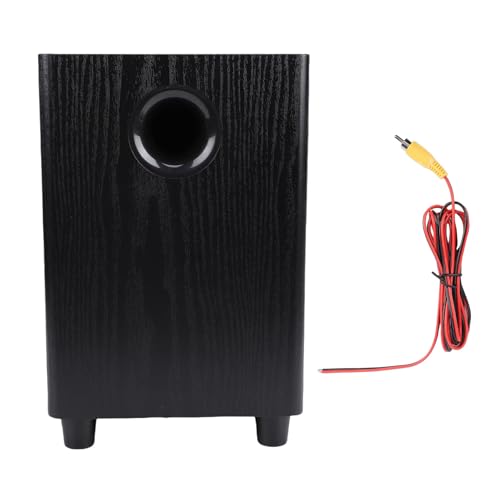 Topiky Subwoofer Passivo Indipendente da 100 W da 6,5 ​​pollici, Subwoofer Amplificato Home Audio, con Risposta Ai Bassi Profondi, per Sistemi Stereo HiFi, Home