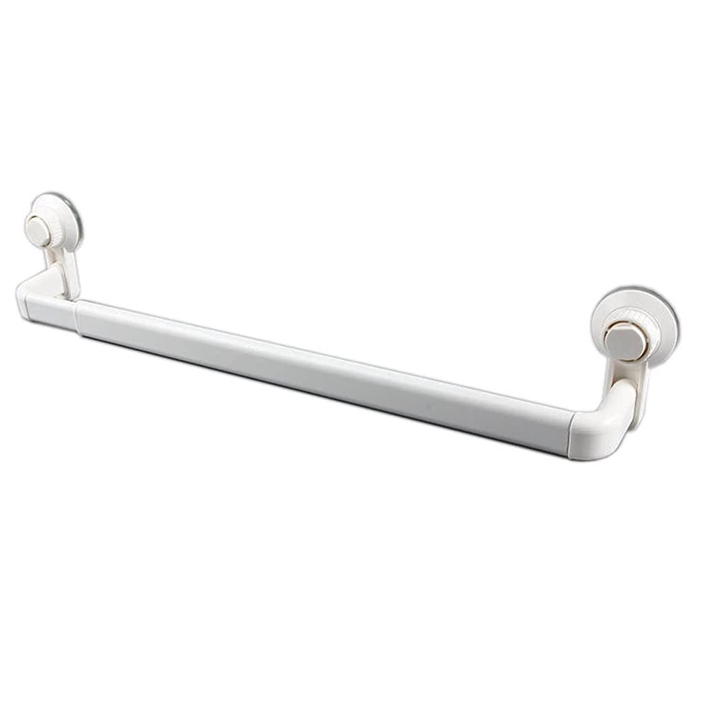 Barre porte-serviette ventouse en aluminium pour salle de bain
