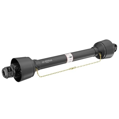 WilTec Arbre Transmission T4 cardan - Longueur 850-935 mm / 2X 1 3/8 6 Dents / 460 Nm / 540 TR/Min / 40 KW (55 CV) - Prise de Force agricole
