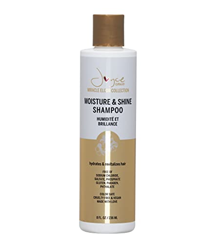 Joyce Giraud Moisture & Shine Shampoo - Hydrates Scalp & Hair, Ideal for All Hair Types - Miracle Elixir Collection, 8 Fl. Oz.