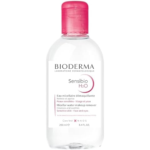 Bioderma Sensibio H2O Micellar Water, Makeup Remover, Gentle for Skin, Fragrance-Free & Alcohol-Free, No Rinse Skincare With Micellar Technology for Normal To Sensitive Skin Types Cover