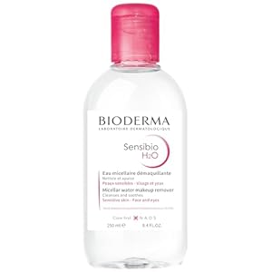 Bioderma – Sensibio – H2O Micellar Water – Makeup Remover Cleanser – Face Cleanser for Sensitive Skin