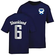 For Young Fans and Athletes: Our football tshirt for boys and Scotland ladies football top are designed to inspire the next generation of soccer fans and players with pride and style. Football Gear t-shirt for All Ages: Experience the thrill of the g...
