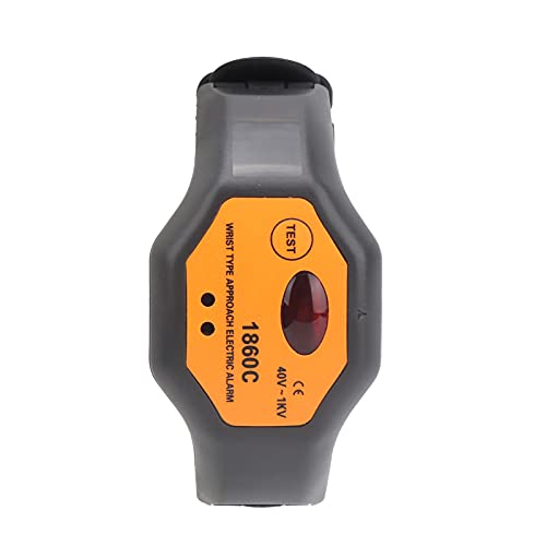 Dioche ACDC VoltETCR1860C High Voltage Alarm - Wrist-Mounted Non-Contact Electric Alarm with Ultra-High Sensitivity for Power Maintenance - Safe for Operators