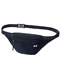 Mit rückseitigem Geheimfach Jack Wolfskin Unisex – Erwachsene Hokus Pokus Hüfttasche, Night Blue, One Size