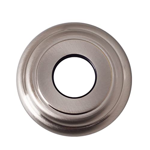 Westbrass 1/2" Ips X 36" Ceiling Mounted Shower Arm With Flange, Satin Nickel, D3636A-07 #TOP5