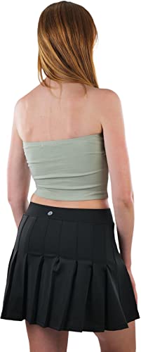 Image of ToBeInStyle Women's Cotton-Spandex Blend Stretchy Tube Top