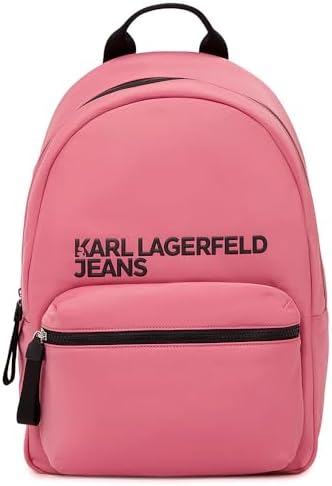 Karl Lagerfeld Jeans, Mujeres, Mochila Esencial De Nailon, Rosa, ...