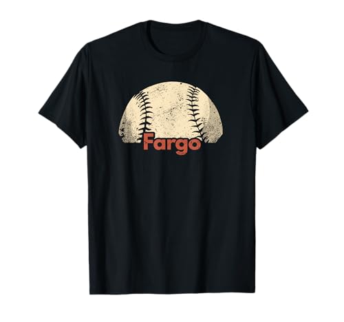 Retro Fargo, Dakota du Nord T-Shirt