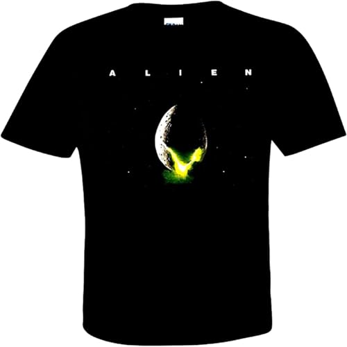 Alien Egg Womens Men T Shirts 100 Cotton Tee Black S
