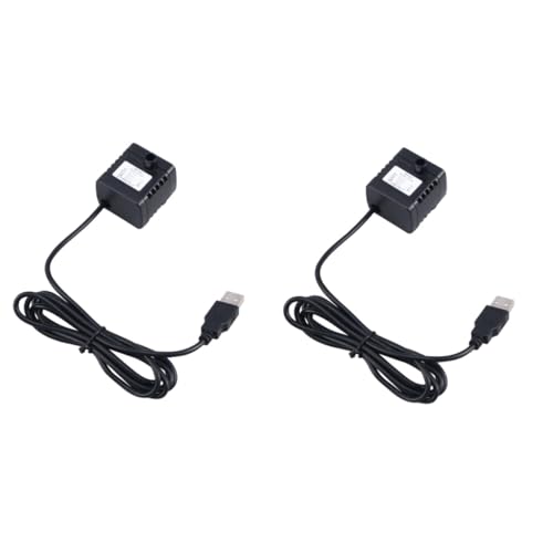 Bomba de fuente de agua para mascotas Yardwe 2pcs