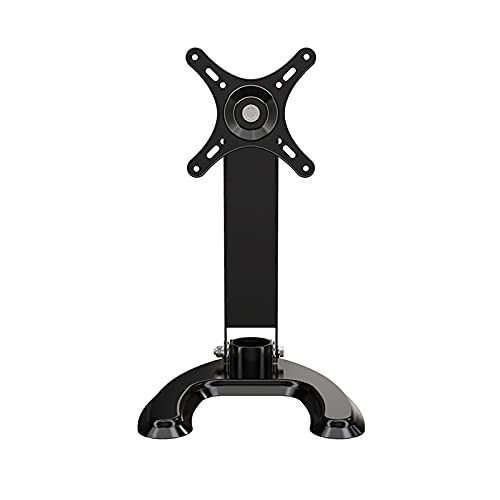 Brazo para monitor individual con soporte de escritorio ajustable y giro 360