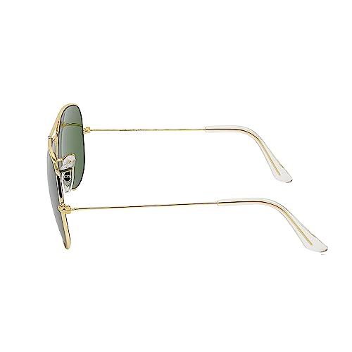 Image of Louis Kouros Armstoner Aviator Classic Trendy 3026 sunglasses | Mirror Lens | 400 UV Protected | For Men's Women's | Medium | 62mm Lens Width