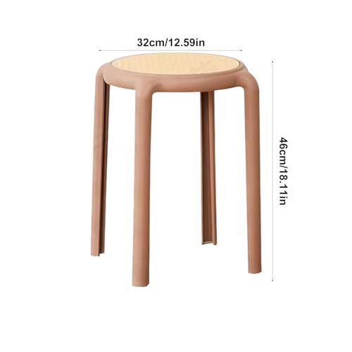 Tabouret en polypropylène empilable et robuste pour un usage intensif quotidien