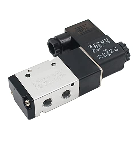 Électrovanne pneumatique 3V210-06 2/3 voies 1/8 12V DC valve de contrôle - 3