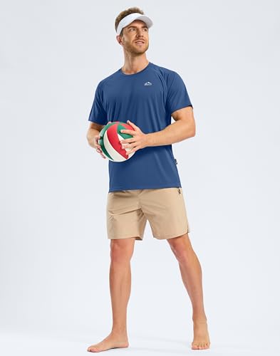 Save 25% on Pudolla Men's UPF 50+ Rashguard Swim Shirt - Image 3