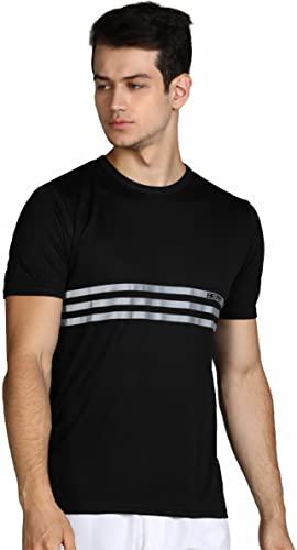 Image of Mens Round Neck T-Shirt for Workout and Running