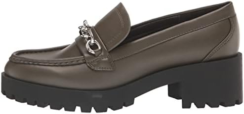 Calvin Klein Women's MARSHELA Loafer, Olive Green, 11 | Image 7