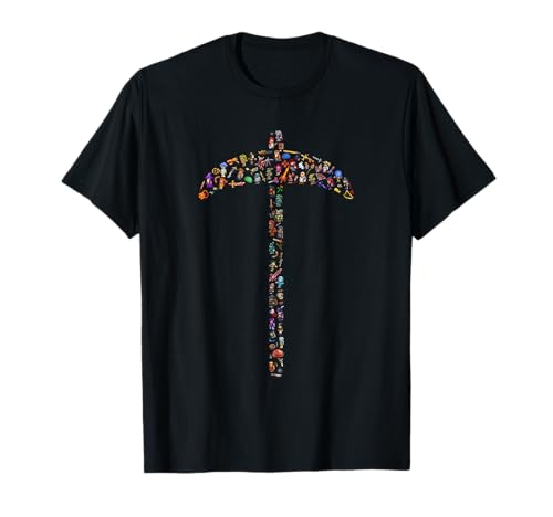 Terraria - Camiseta con diseño de hacha Camiseta
