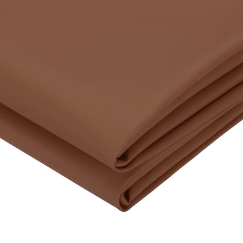 Tissu en Cuir Synthétique Marron pour Rénover les Sièges de Voiture