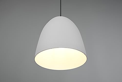 Reality Leuchten Lampada A Sospensione Tilda, 1 Luce, Grigio, Ø25Cm - 3