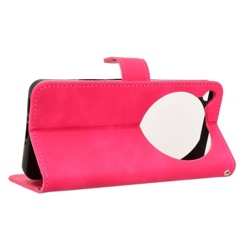 Image of for Oppo Find X9 Ultra 5G Leather Case Skin Feel Anti Drop Wallet Stand Flip Phone Cover - Rose