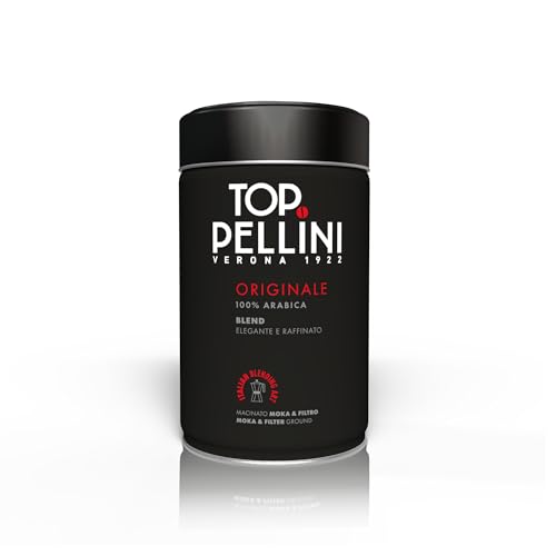 Pellini Caffè Top 100% Arabica, Caffè Macinato per Moka...